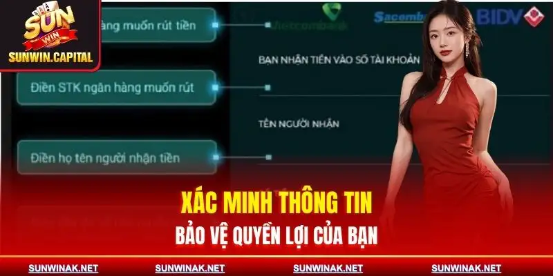 Cách Rút Tiền - Tiện Lợi Đảm Bảo An Toàn Cho Người Chơi 1 cach-rut-tien-xac-minh-thong-tin-ca-nhan