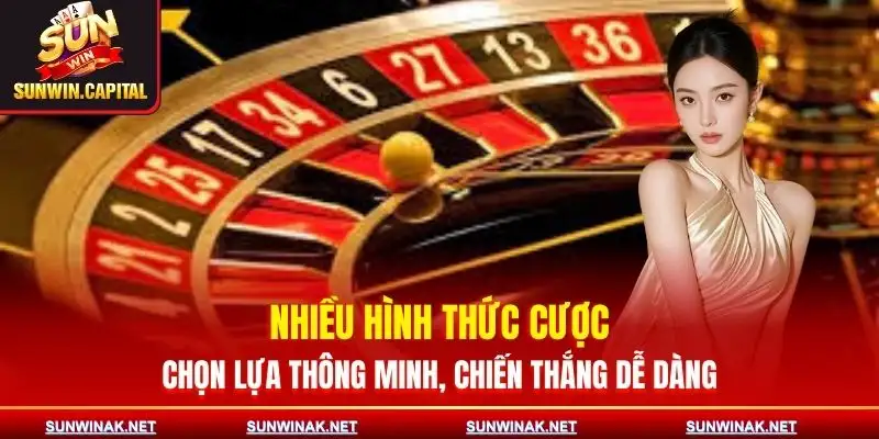 roulette-sunwin-cac-hinh-thuc